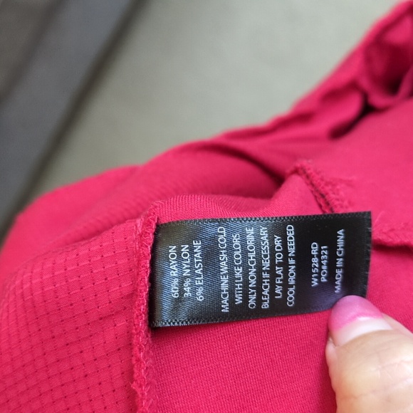 Betabrand Red Pull-on Pants - Picture 15 of 16